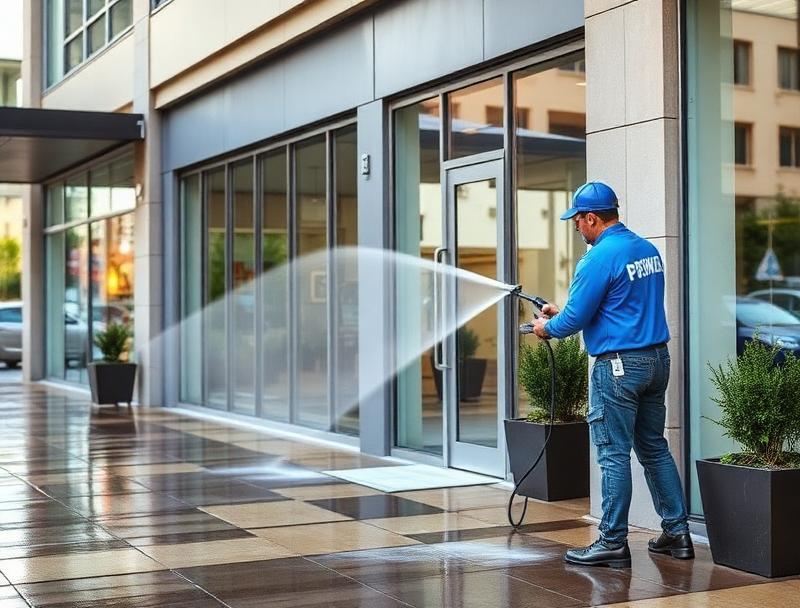 Commercial pressure cleaning service in Hialeah Florida